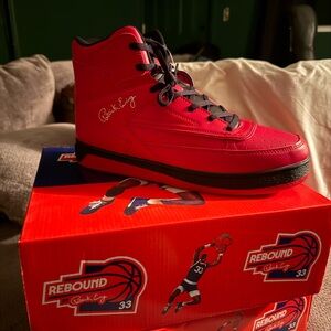 Rebound Orion No Strap Men's Red Athletic Sneakers